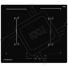 Индукционная варочная панель Kuppersberg ICS 627 черный