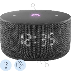 Умная колонка Yandex Станция Мини 3 Алиса черный 12W 1.0 BT/Wi-Fi