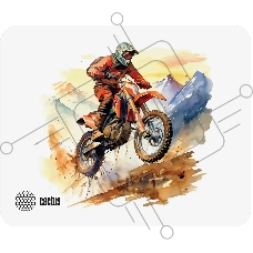 Коврик для мыши Cactus Motobike 250x200x3мм (CS-MP-D12S)