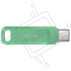 Флешка USB R/W SanDisk SDDDC3 128Gb, USB3.1 Type-C, зеленая