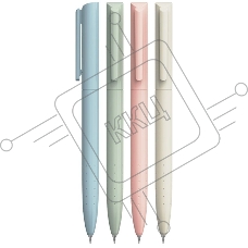 Ручка гелевая автоматическая Deli EG102-BK ассорти, d=0.5мм, черные чернила