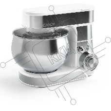 Миксер планетарный Candy CM-501 900Вт серебристый/белый