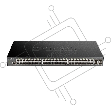 Коммутатор D-Link DGS-1250-52X/A1A, 48×1 Гбит/с + 4×10 Гбит/с SFP+, управляемый