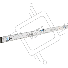 Уровень RGK U3150 пузырьковый 3глаз. магнит. серебристый/черный (752114)