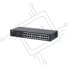 Коммутатор Dahua DH-S3024-24GT, 24×1 Гбит/с, неуправляемый