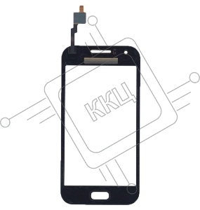 Сенсорное стекло (тачскрин) для Samsung Galaxy J1 SM-J100, черное