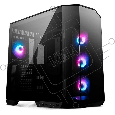 Компьютерный корпус MSI MAG Pano 100R PZ , Mid Tower, ATX, 2xUSB 3.2 Gen 1, 1xUSB 3.2 Gen2 Type-C, 3x120mm ARGB Reverse Blade Fan, 1x120mm ARGB Fan, ARGB+PWM Control Board,Tempered Glass Window, Brown Box