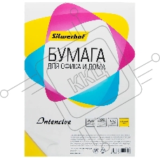 Бумага Silwerhof A4/80г/м2/100л./желтый интенсив общего назначения(офисная)