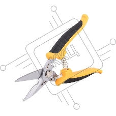 Ножницы универсальные строительные Deli DL2907 нержавеющая сталь с твердостью 48-52HRC, прорезиненная рукоятка