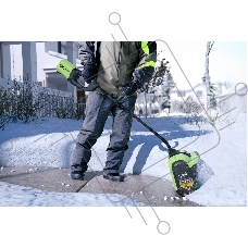 Снегоуборщик-снеголопата аккумуляторный GreenWorks 60В с АКБ 4АЧ и ЗУ (2602607UB)
