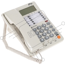 Телефон проводной Ritmix RT-495 белый