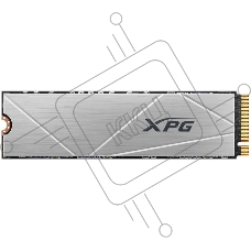 Накопитель SSD ADATA XPG GAMMIX S60, 512Gb, PCIe 4.0 x4, M.2 2280, NVMe, R/W 4700/1700, с радиатором