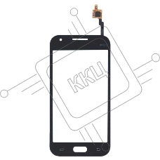 Сенсорное стекло (тачскрин) для Samsung Galaxy J1 SM-J100, черное