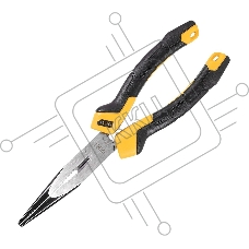 Удлиненные плоскогубцы Deli DL2108Z 200мм, сталь CrV, прорезиненная двухкомпонентная ручка