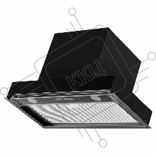 Вытяжка встраиваемая Kuppersberg Nancy S 60 черный, 60 см, 850 куб. м/ч, 42 дБ