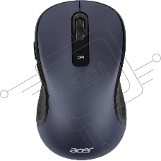 Мышь беспроводная Acer OMR306 черный/серый, 1600 dpi, радиоканал, USB, кнопки - 6