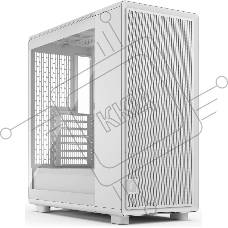 Компьютерный корпус без блока питания Case Fractal Design Epoch TG Clear Tint, Midi-Tower, 3x120мм, 2xUSB-A 3.2 + 1xUSB 3.2 Type-C ATX, mATX, mITX, белый