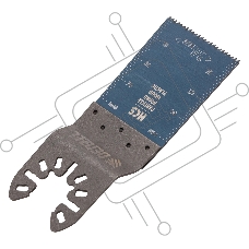 Насадка для МФИ Denzel режущая пазовая прямая, HCS, по дереву, 34 х 1,4 мм, мелкий зуб