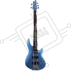 Бас-гитара SCHECTER C-5 DELUXE SMLB бас-гитара 5-струнная, Satin Metallic Light Blue (SMLB)