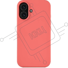 Чехол (клип-кейс) uBear для Apple iPhone 16 Touch with MagSafe коралловый (CS402CR61TH-I24M)