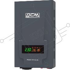 Стабилизатор напряжения Powercom WM-500VA 400Вт 500ВА графитовый