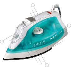 Утюг паровой Ergolux 13126 ELX-SI01-C40 электр. 1600Вт 220-240В тефлон аквамарин