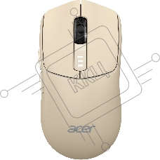 Мышь беспроводная Acer OMR312 бежевый, 3200 dpi, радиоканал, Bluetooth, USB, кнопки - 5