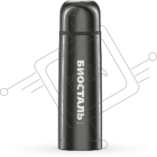 Термос Biostal (0,75 литра), вороненая сталь