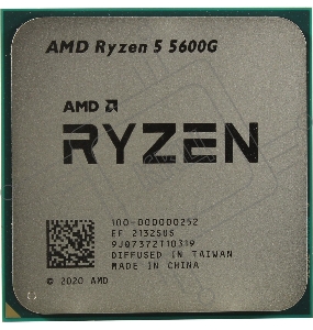 Процессор AMD Ryzen 5 6C/12T 5600G (4.4GHz, 19MB,65W,AM4) tray with Radeon Graphics
