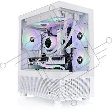 Корпус Thermaltake View 170 TG ARGB белый без БП mATX 4x120mm 2x140mm 1x200mm 2xUSB3.0 audio bott PSU