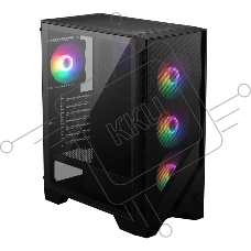 Компьютерный корпус MSI MAG FORGE 120A Mid-Tower, ATX, 2xUSB 3.2, Audio I/O, 6x120mm autoRGB Fan PWM RGB PWM Control Board, Tempered Glass Window