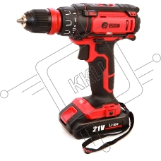 Дрель-шуруповерт Edon AD-21AUN, Аккумуляторная, 21В, 2 АКБ, Кейс