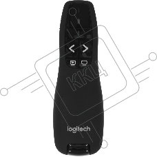 Презентер беспроводной Logitech R400 черный, радиоканал, USB, кнопки - 5