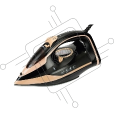 Утюг Kelli KL-1656, 3000 Вт, черный/бежевый