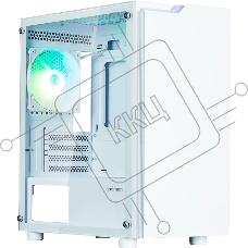 Компьютерный корпус Zalman T4 PLUS, MATX, белый, WINDOW, 1 x Combo (3.5'' or 2.5''), 1x3.5'', 2x2.5