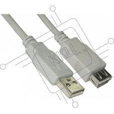 Кабель удлинитель 5bites UC5011-050C USB2.0, AM/AF, 5м.