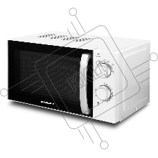 Микроволновая печь Kraft KF20MW7W-102M белый, 20 л, 700 Вт, переключатели - поворотный механизм