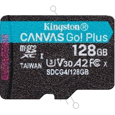 Флеш карта microSDXC 128Gb Kingston SDCG4/128GbSP Canvas Go! Plus w/o adapter
