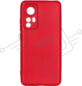 Чехол (клип-кейс) DF xiCase-63, для Xiaomi 12/12X, красный [xicase-63 (red)]