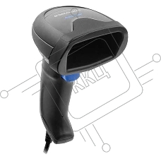 Сканер штрих-кода ручной QW2500 KIT, имидж 2D, 30 скан/сек, USB, чёрный