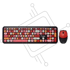 Комплект клавиатура+мышь Smartbuy (SBC-666395AG-K) 666395 черный
