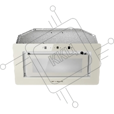 Встраиваемая вытяжка Kuppersberg INSHINE 60 CG, High-Tech, 52 см, сенсорное управление/управление жестами, 3 скорости, 265 м3/ч, обратный клапан, LED освещение, угольный фильтр KFY-I (опция), уровень шума 65 дБ, цвет бежевый