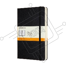Блокнот Moleskine CLASSIC QP060 Large 130х210мм, 240 страниц, линейка, твердая обложка, черный