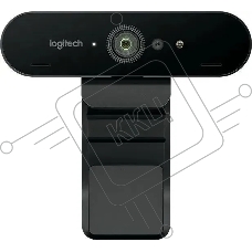 Камера Web Logitech Brio Ultra HD черный 13Mpix (4096x2160) USB3.0 с микрофоном (960-001105/960-001107)