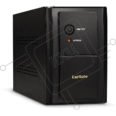 Источник бесперебойного питания ExeGate SpecialPro UNB-2200.LED.AVR.EURO.RJ 2200VA/1300W, LED, AVR, 4 евророзетки, RJ45/11, черный