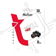 Карта памяти Netac P500 ECO MicroSDHC 8GB C10 [NT02P500ECO-008G-S]