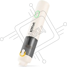 Пылесос ручной Kitfort КТ-5199 белый/черный, 90 Вт, уборка сухая, пылесборник контейнер 0.1 л