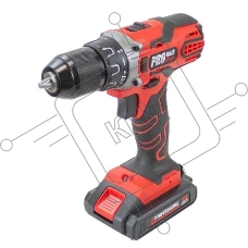 Дрель-шуруповерт Edon PROtech PRO-21L2K-N2, Аккумуляторная, 21В, 1 АКБ, Кейс