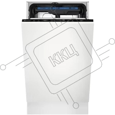 Встраиваемая посудомоечная машина Electrolux KEMC3211L, белый, 44.6 см, 10 компл., 44 дБ, класс E