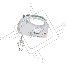 Миксер Delta DL-5061 белый с зеленым